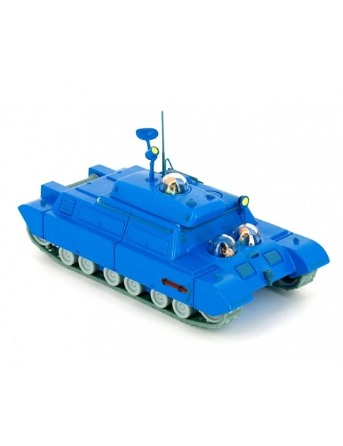 OFFICIAL COLLECTIBLE TINTIN CAR SCALE 1/43 - LUNAR TANK - MOON