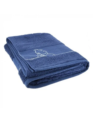 ﻿TINTIN INDIGO TOWEL (100%...