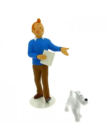 Collectible Tintin resin...
