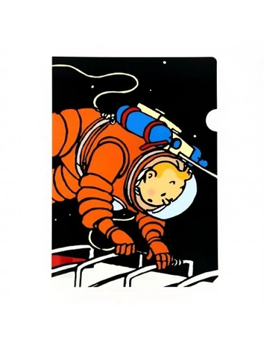 A4 Folder - Tintin Moon...
