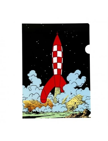 Dossier Tintín A4 – Cohete...