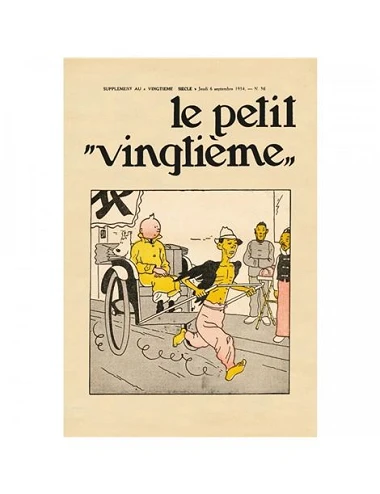 Poster Tintín – Petit...