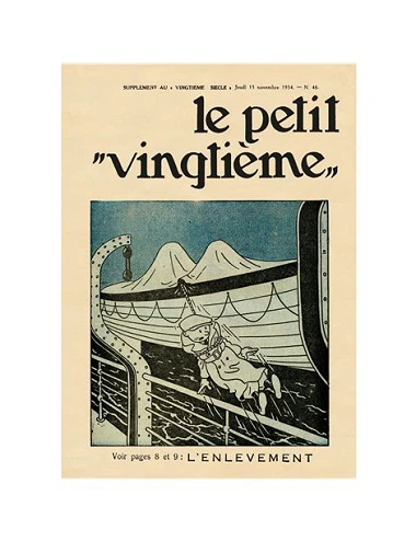 Cover postcard Le Petit...