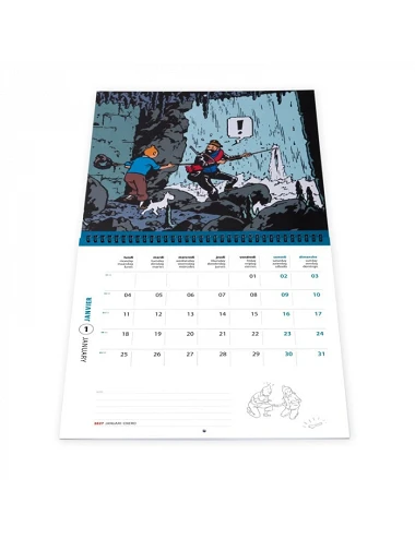 Calendario de pared Tintín...