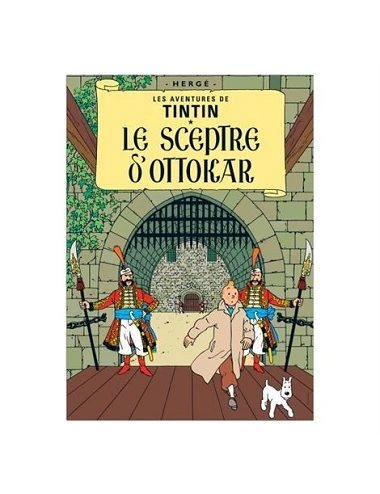 Tintin Poster -  LE SCEPTRE...