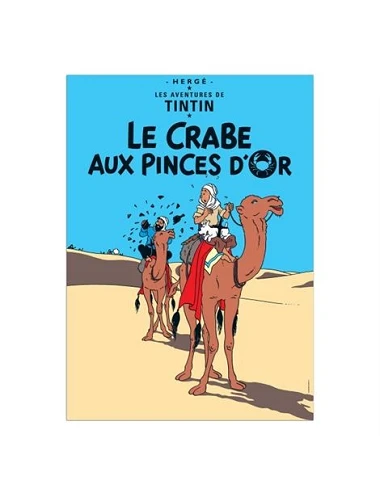 Tintin Poster -  LE CRABE...