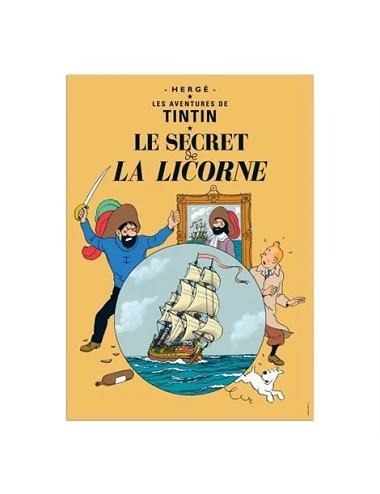 Tintin Poster - LE SECRET...