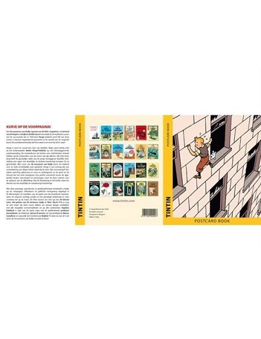 Set Of 24 Postcards Tintin...